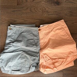Old Navy Women's Shorts in Gray and Peach